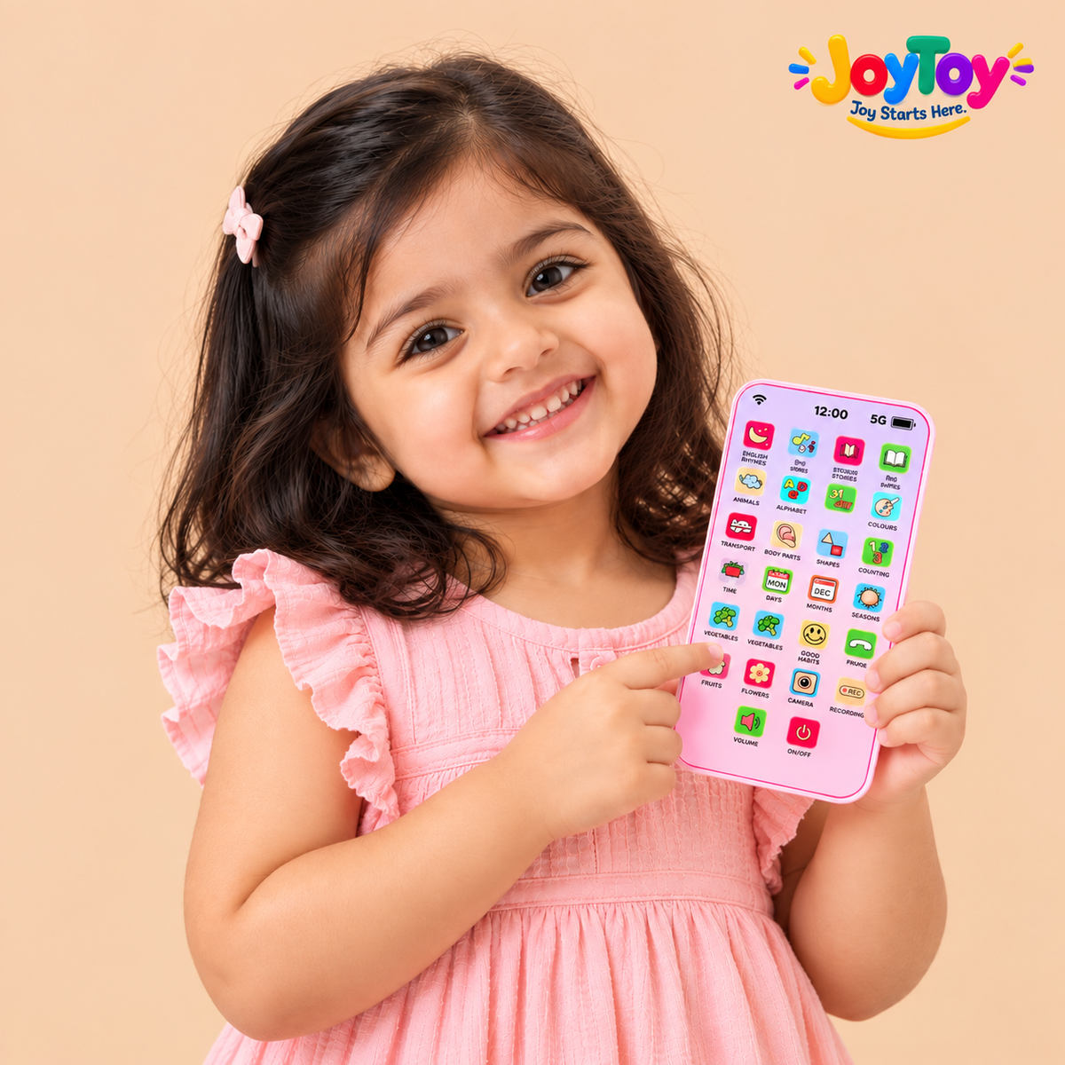 Kids Interactive Learning Phone – English & Hindi
