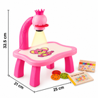 Magic Drawing Projector Table – Trace, Draw & Colour
