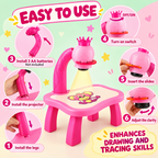 Magic Drawing Projector Table – Trace, Draw & Colour