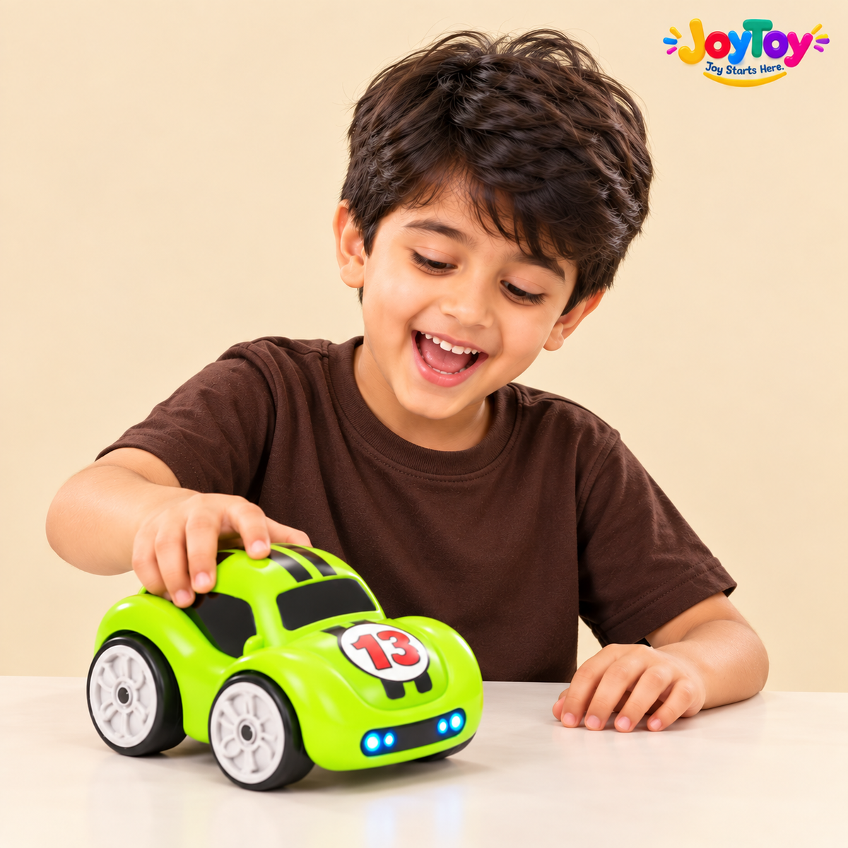 Magic Induction RC Sensor Car – Lights, Music & Smart Follow